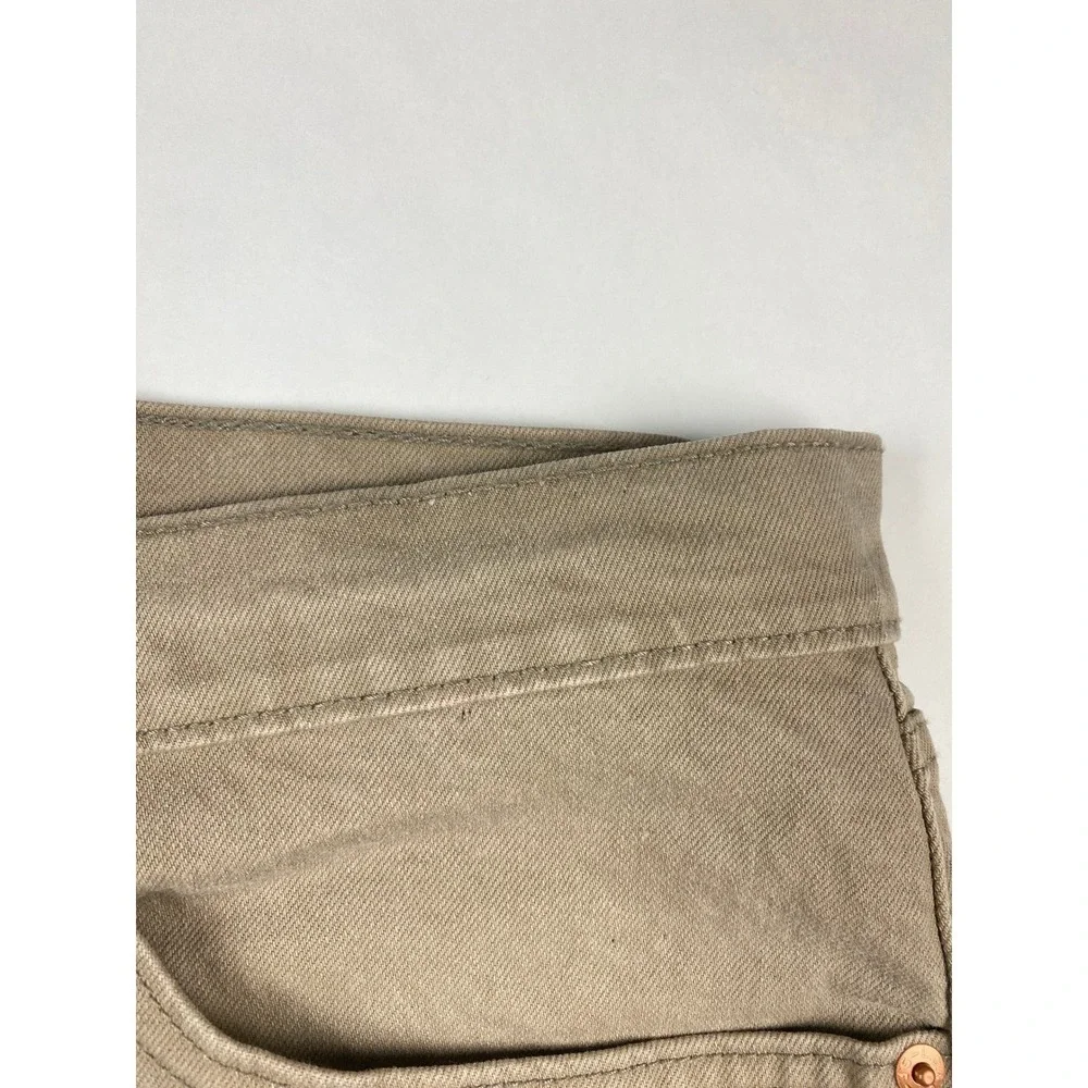 NWT Levi's 505 Big & Tall Jeans Mens 52x29 Stretch Denim Straight Leg Tan - Mark
